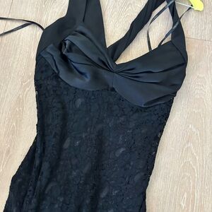 Calvin Klein lace black dress